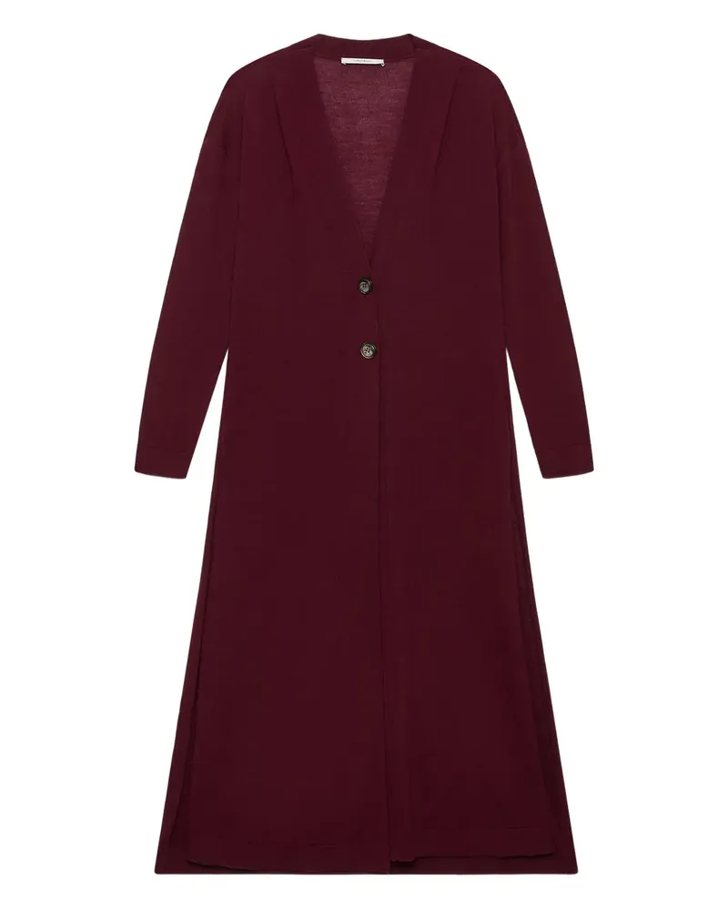Maliparmi Langer Cardigan - Rot Rot