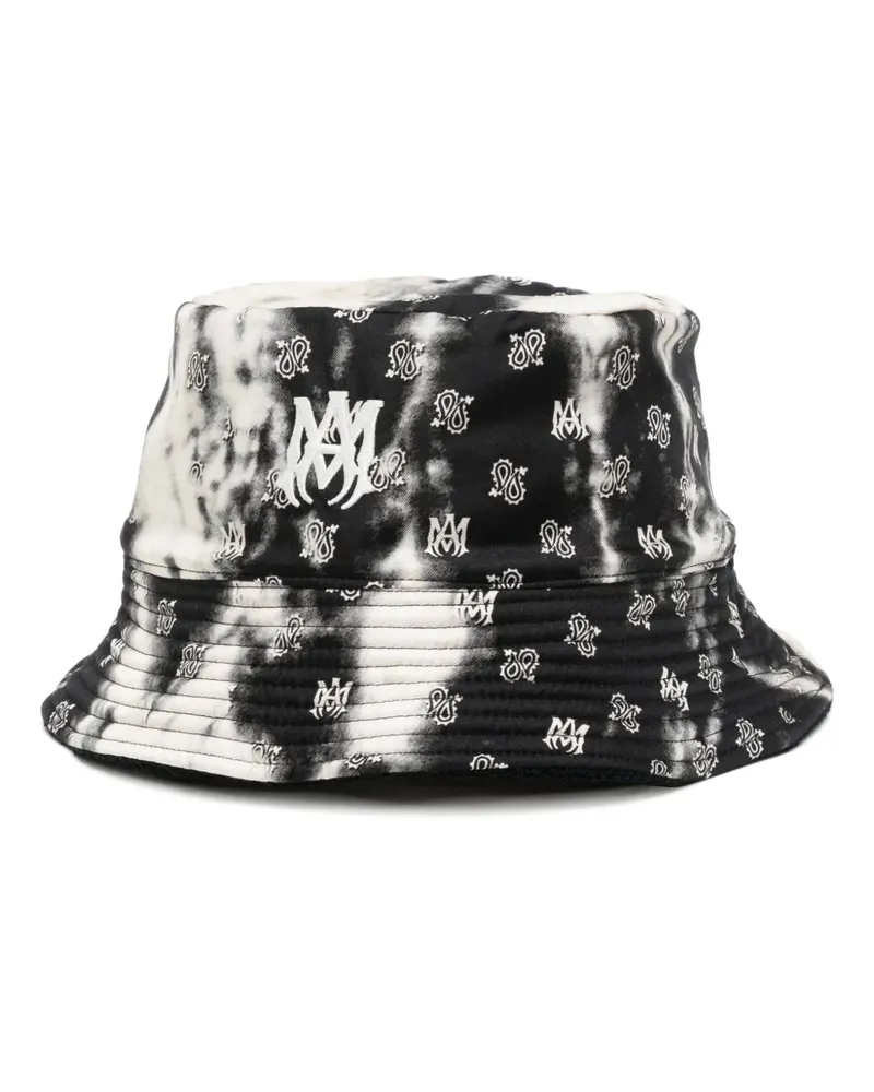 Amiri Micro Paisley Rev. Fischerhut - Schwarz Schwarz