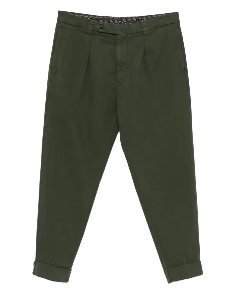 Berwich Chiaia GD Hose mit Falten - Grün Grün