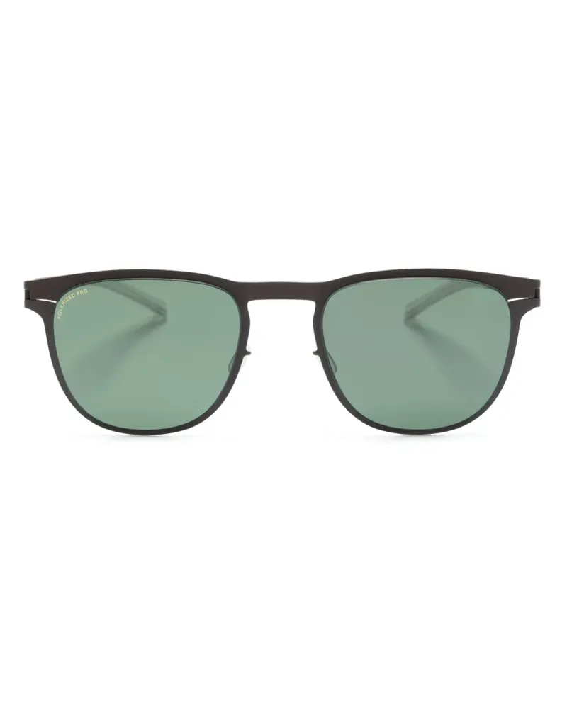 Mykita Eckige Stanley 456 Sonnenbrille - Braun Braun