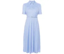 Midikleid mit GG Supreme-Print - Blau