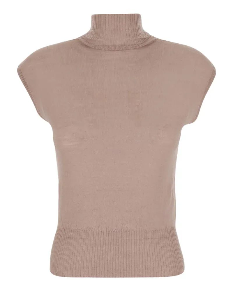 Rick Owens Top mit Rollkragen - Rosa Rosa