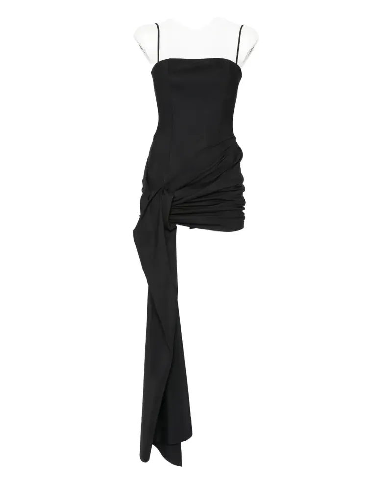 Chiara Boni Gaja SJE knot detail dress - Schwarz Schwarz