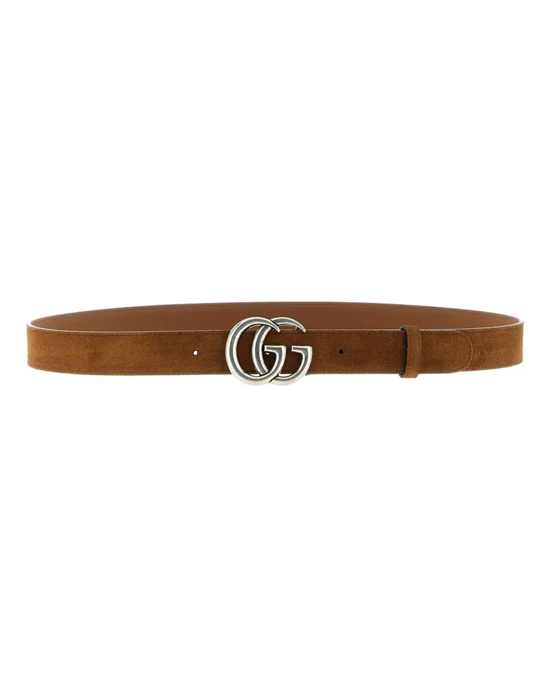 Gucci GG Marmont Gürtel - Braun Braun