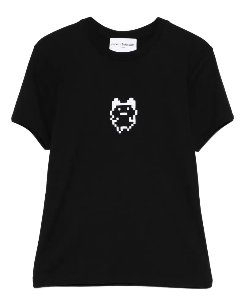COPERNI graphic-print T-shirt - Schwarz Schwarz