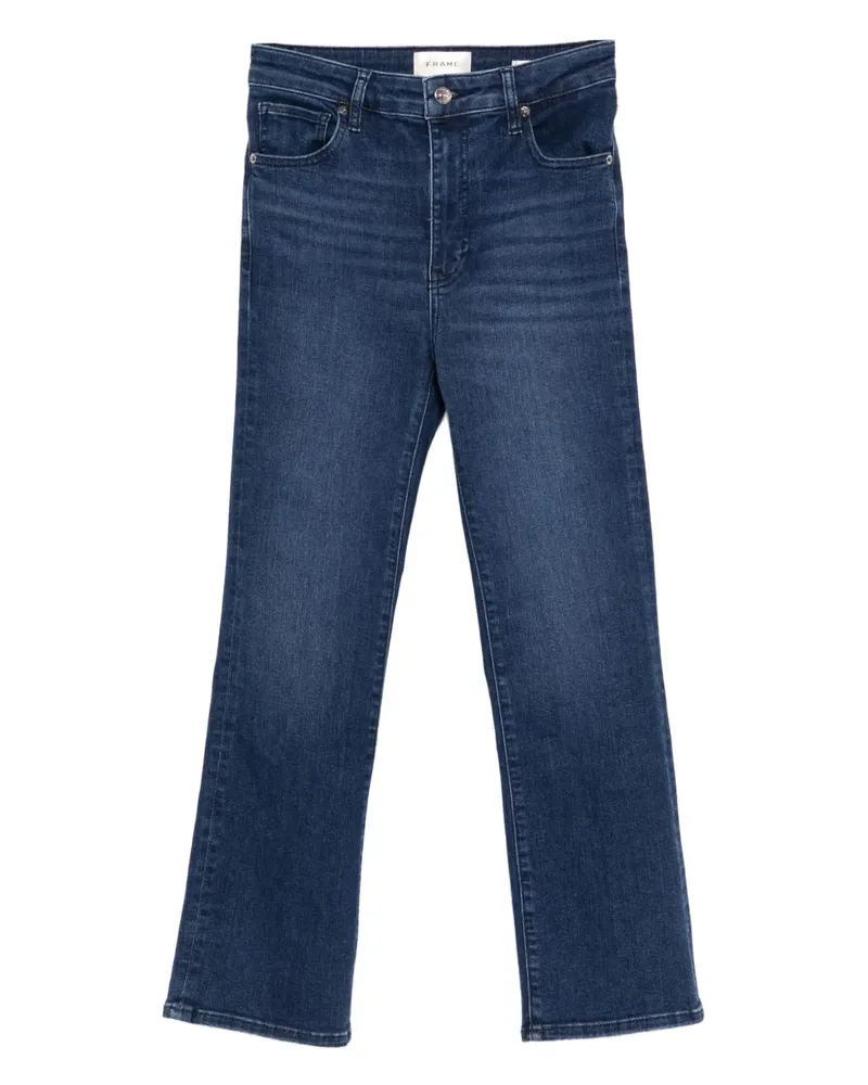 Frame Denim The Reboot Cropped-Jeans - Blau Blau