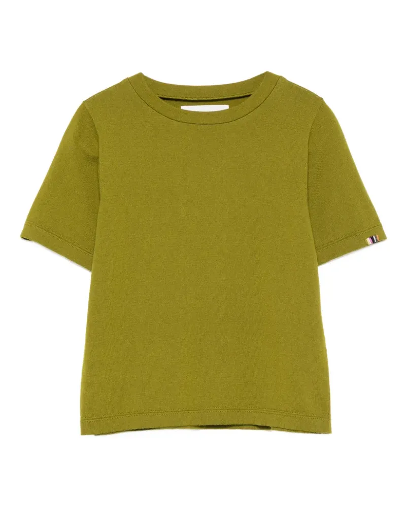 extreme cashmere Tina crew-neck T-shirt - Grün Grün