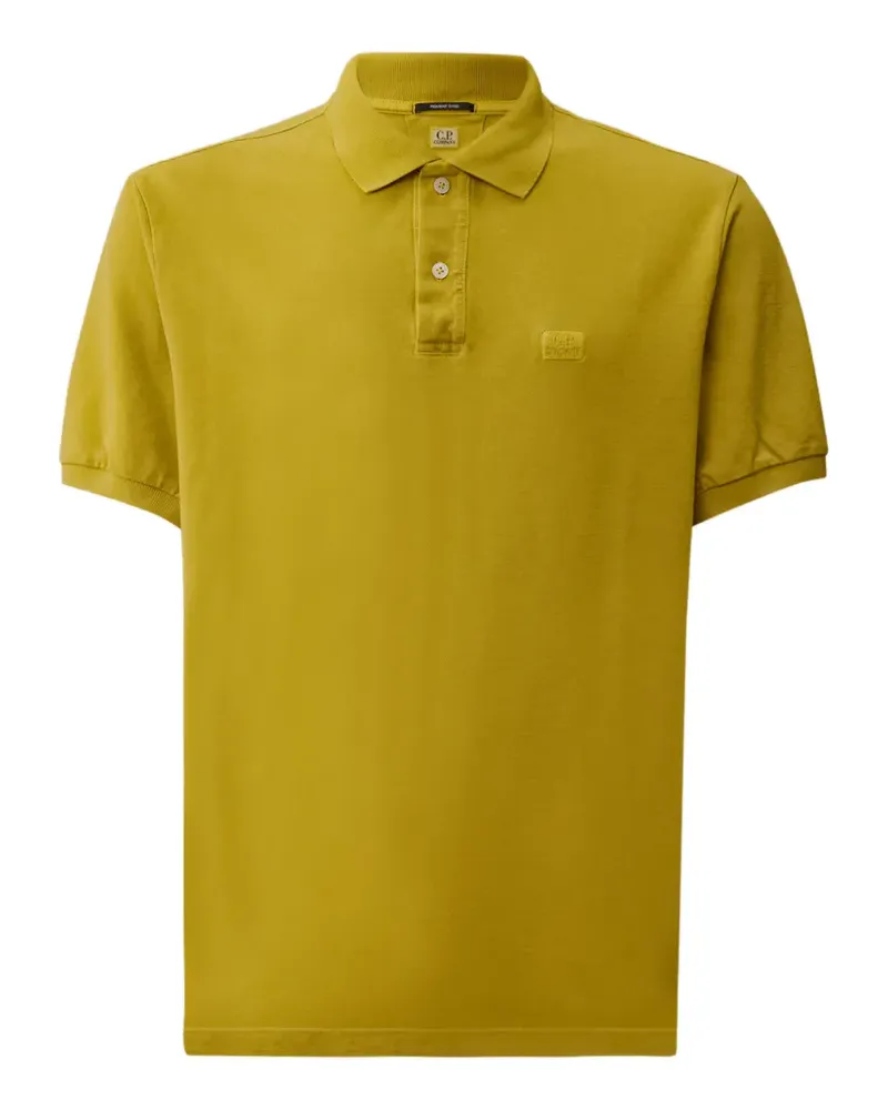 C.P. Company Poloshirt mit Knopfleiste - Gelb Gelb