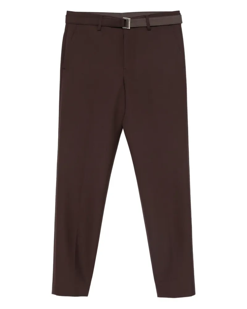 Sacai Hose mit Gürtel - Braun Braun
