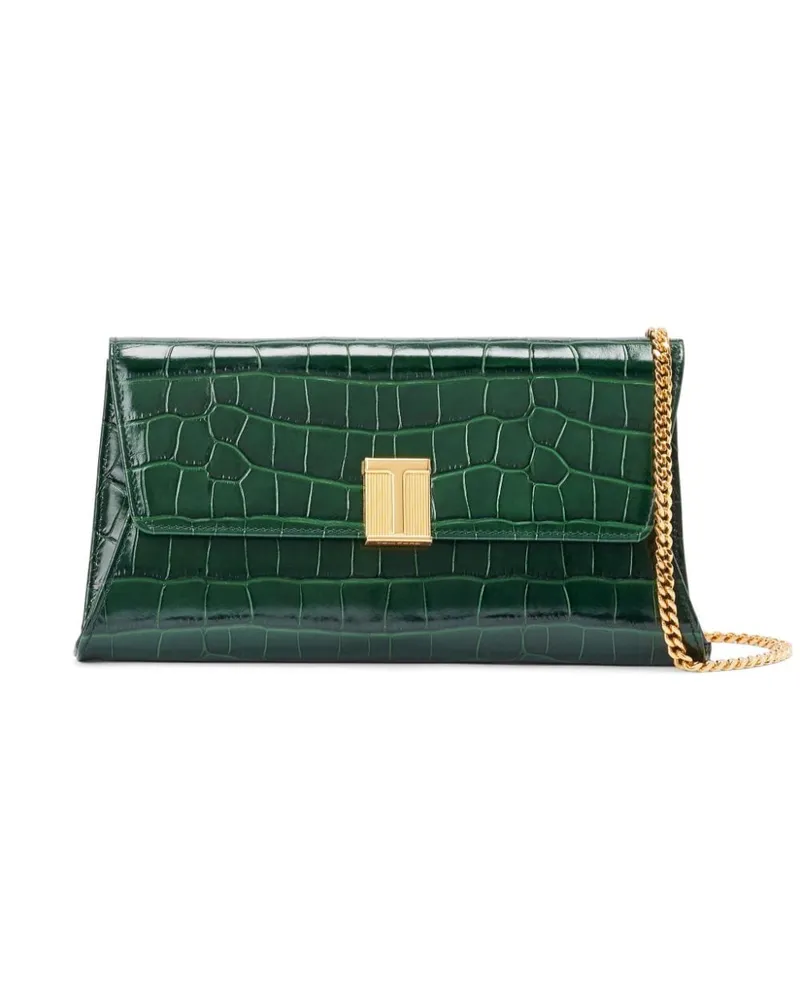 Tom Ford Nobile Clutch Grün