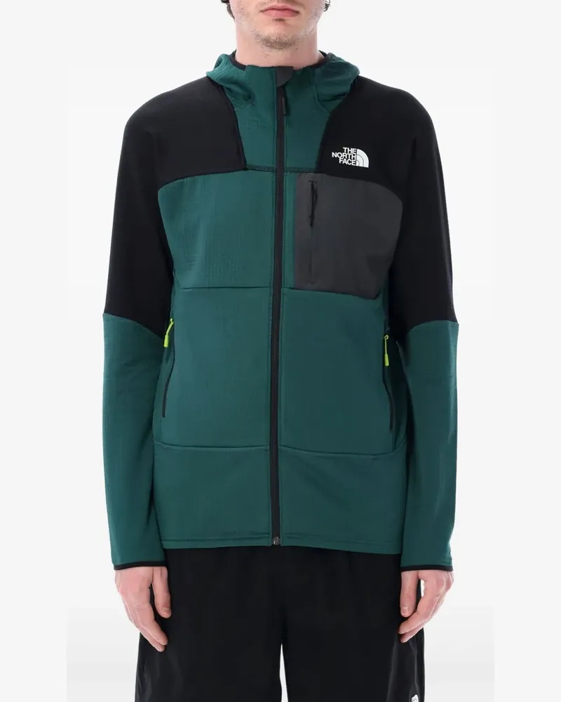 The North Face Hoodie mit Logo-Print - Grün Grün