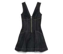 Klassisches Jeans-Minikleid - Blau