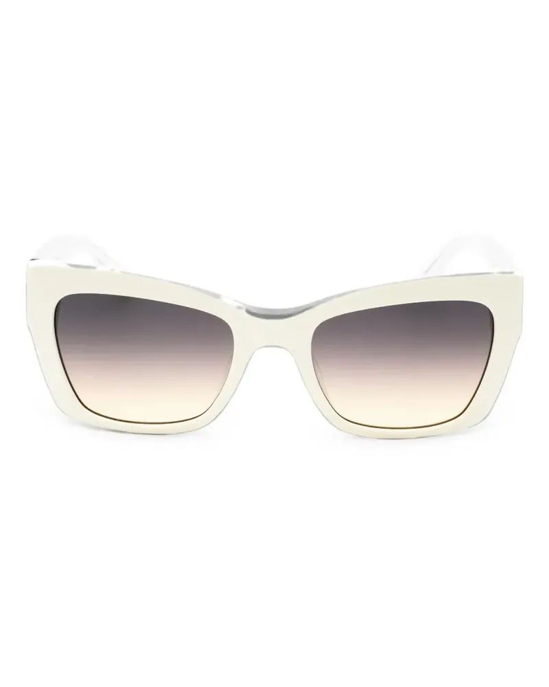 Kate Spade Valeria Cat-Eye-Sonnenbrille - Weiß Weiß