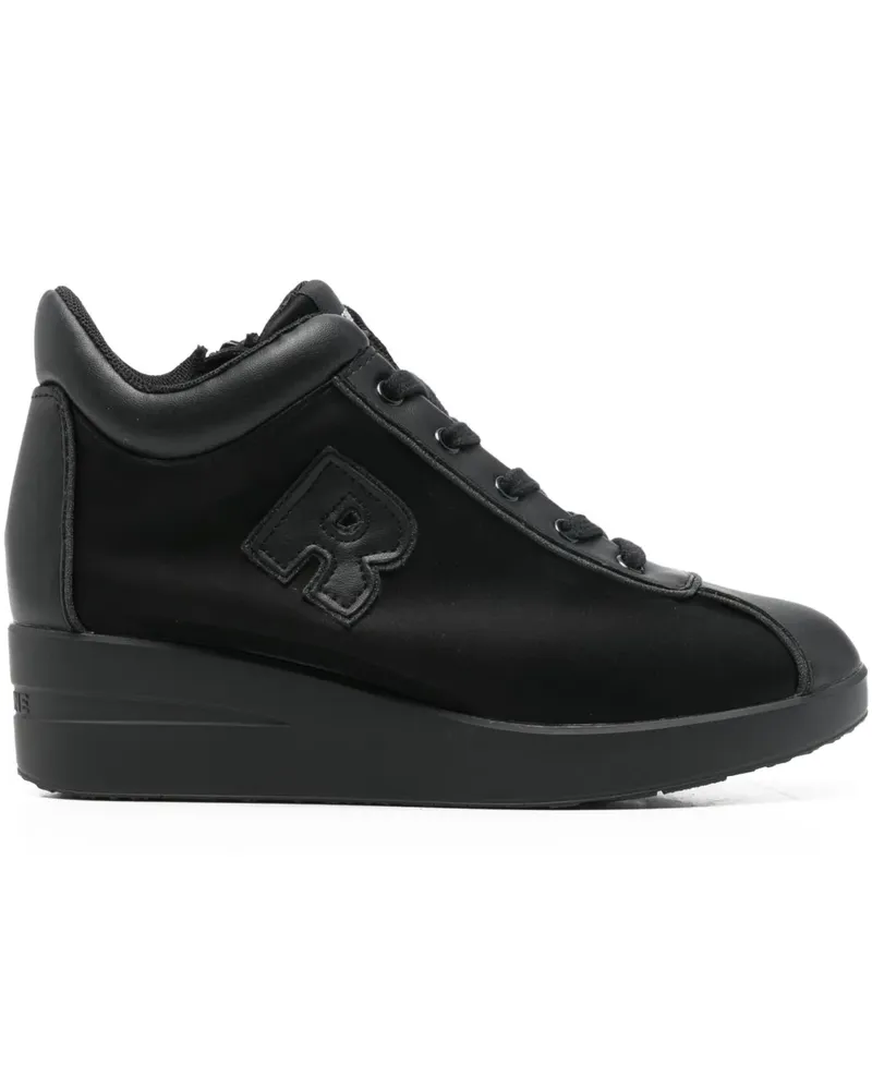 RUCO LINE Minnie Sneakers mit Logo - Schwarz Schwarz