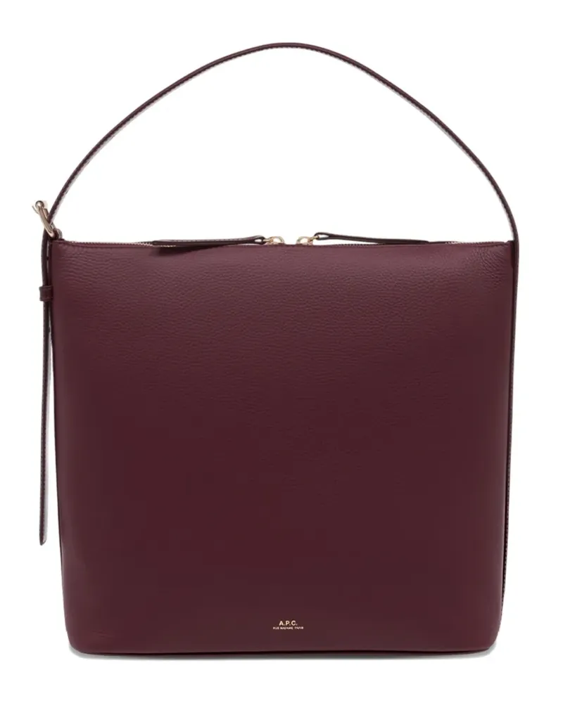 A.P.C. Vera Schultertasche - Rot Rot
