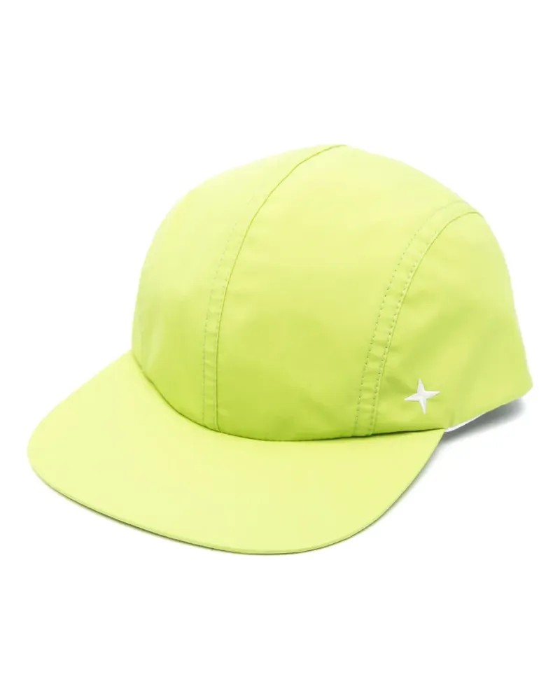 Stone Island Baseballkappe mit Logo-Stickerei - Grün Grün