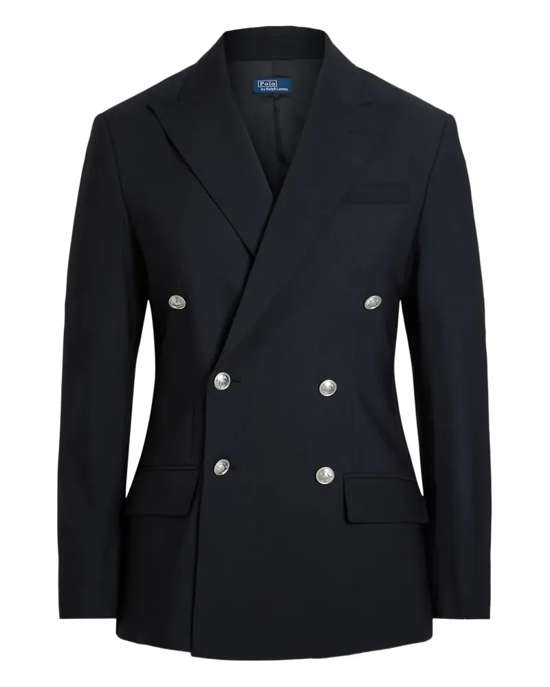 Ralph Lauren Doppelreihiges Sakko - Schwarz Schwarz
