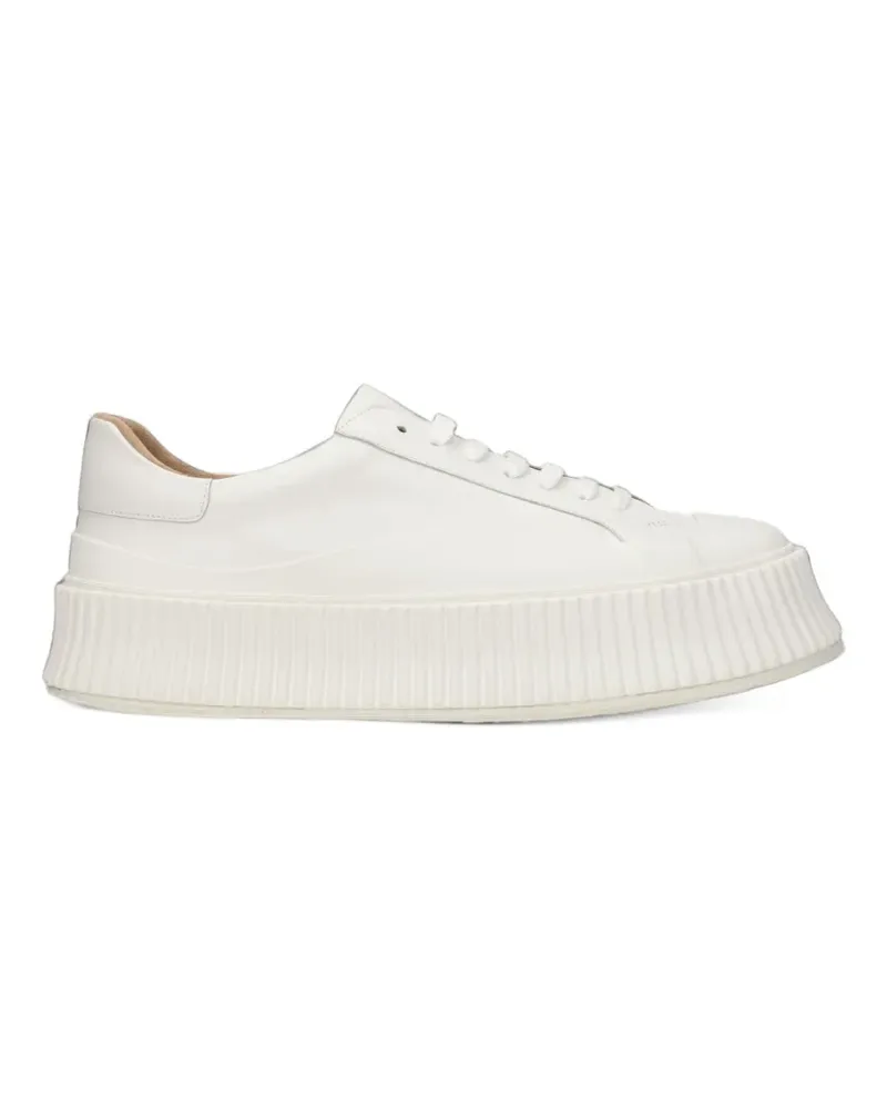 Jil Sander Sneakers mit Plateau - Weiß Weiß