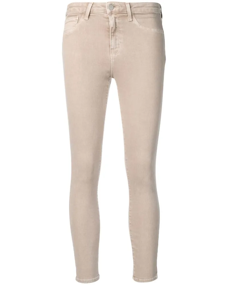 L'Agence Margot' Skinny-Jeans Nude