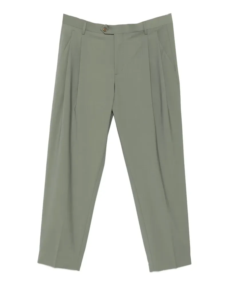 Briglia 1949 Plissierte Hose - Grün Grün