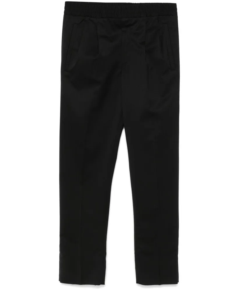 Ermenegildo Zegna Jogginghose mit Tapered-Bein - Schwarz Schwarz