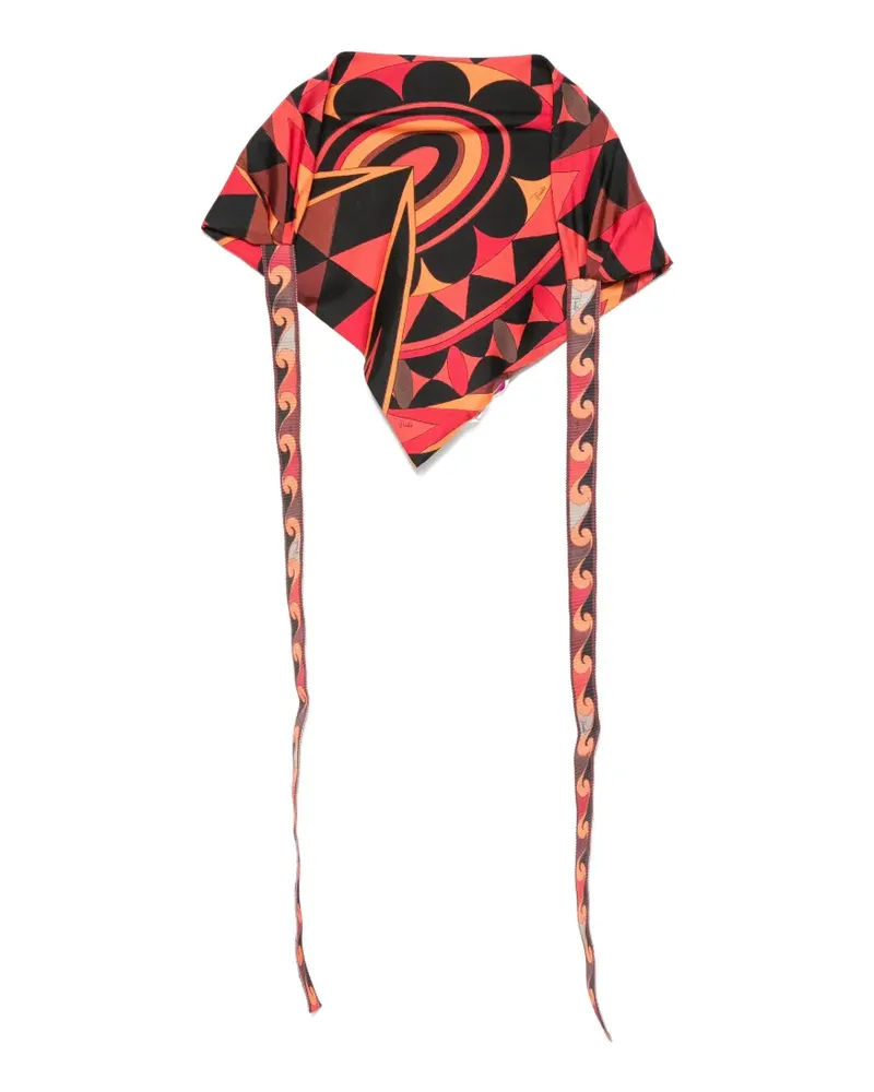 Emilio Pucci geometric-print hairband - Schwarz Schwarz