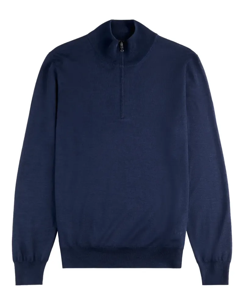 Fay mock-neck sweater - Blau Blau