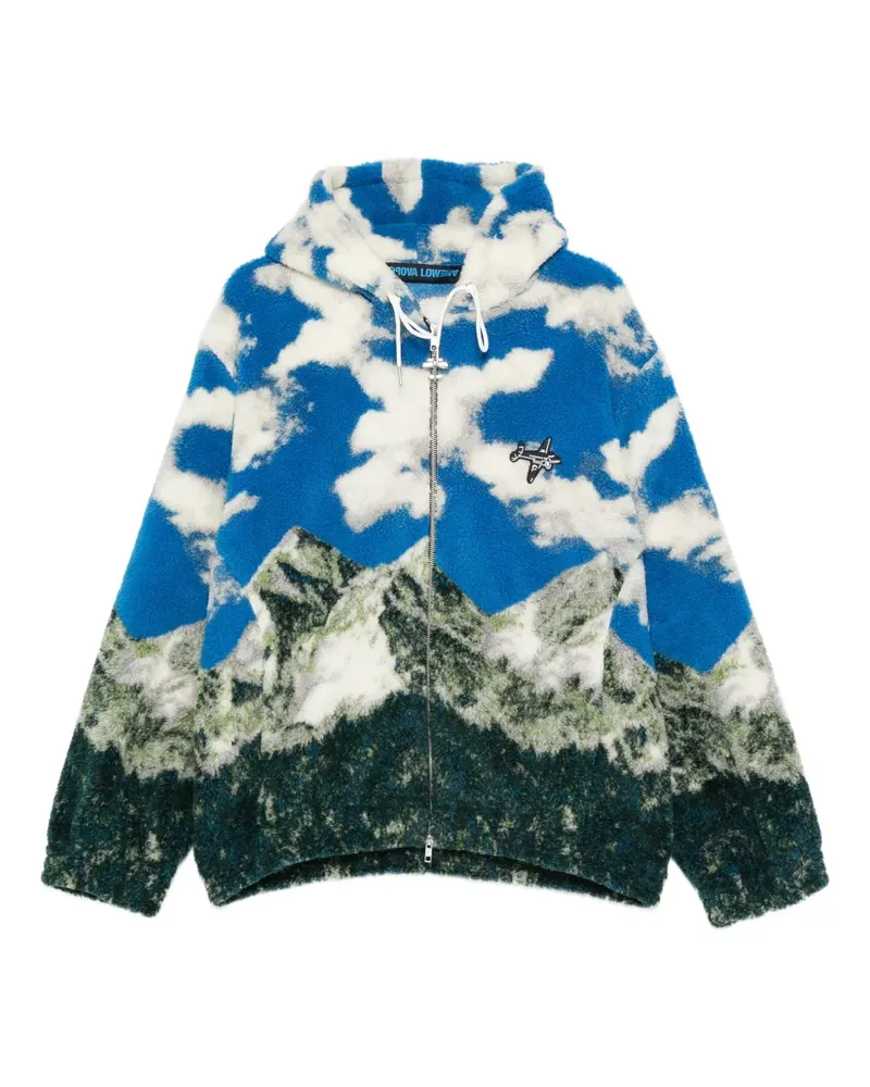CHOPOVA LOWENA Fleecejacke mit Kapuze - Blau Blau