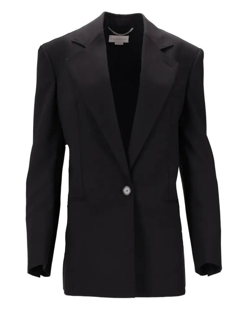 Stella McCartney single-breasted blazer - Schwarz Schwarz