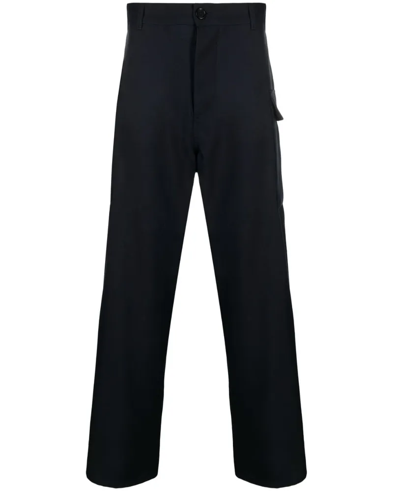 Marni Hose mit aufgesetzten Taschen - Blau Blau