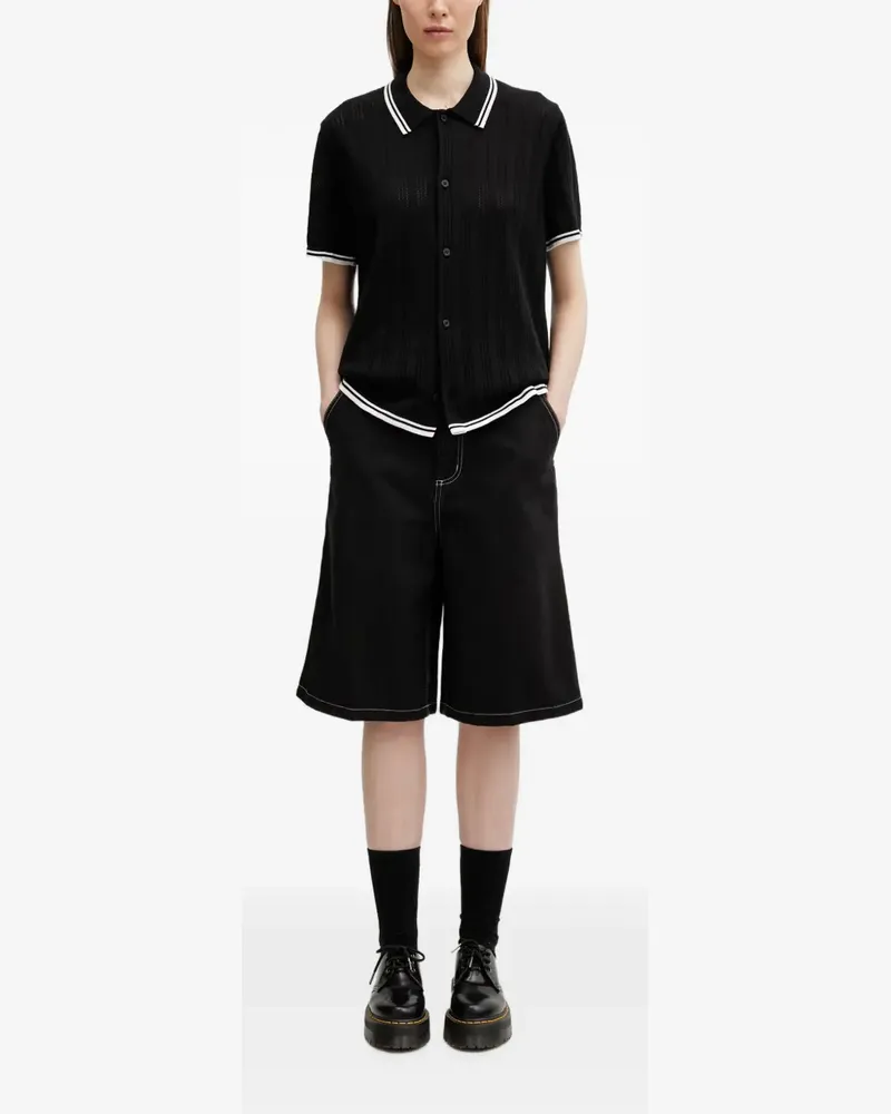 Carhartt WIP Nixon Single Knee shorts - Schwarz Schwarz