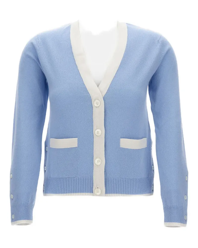 Thom Browne Cardigan aus Kaschmir - Blau Blau
