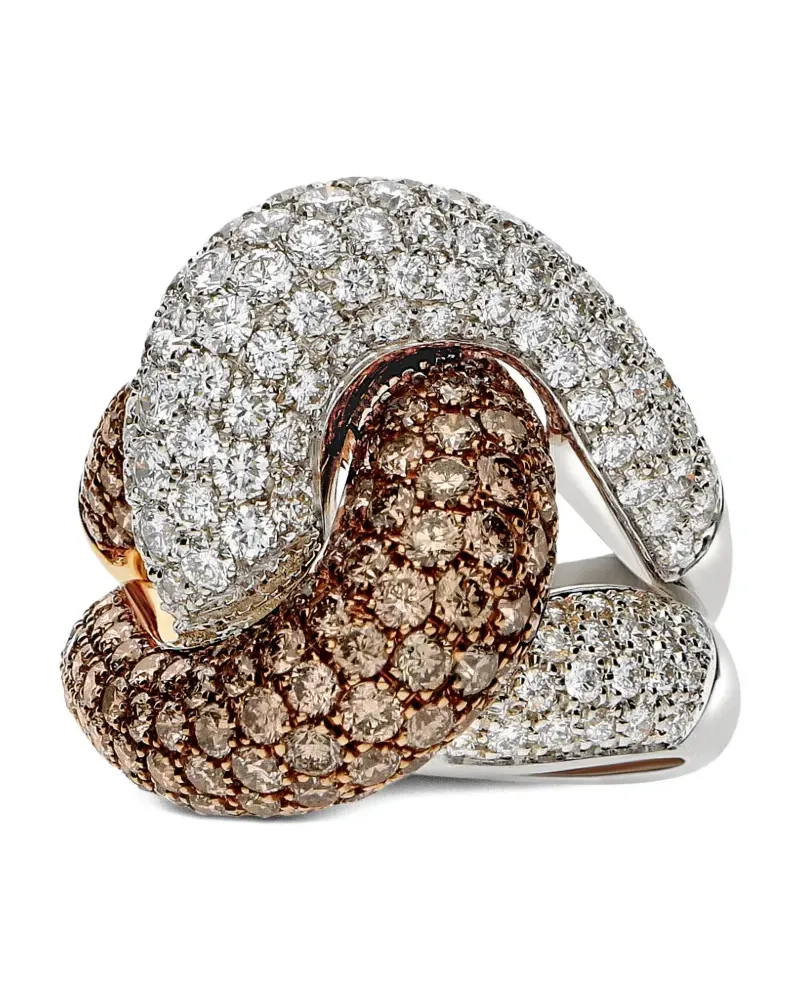 LEO PIZZO 18kt Rotgoldring - Rosa Rosa