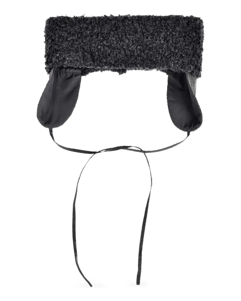 Brunello Cucinelli tie ear warmers - Schwarz Schwarz