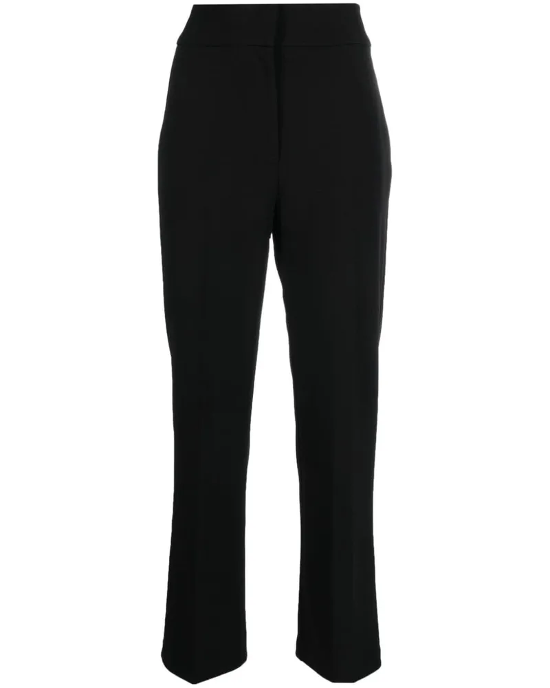 DKNY Cropped-Hose mit hohem Bund Schwarz