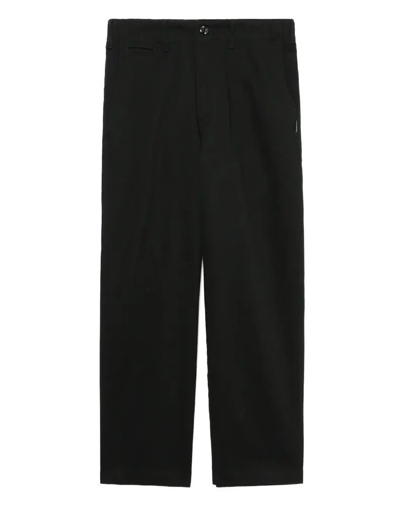 Neighborhood Hose mit aufgesetzten Taschen - Schwarz Schwarz