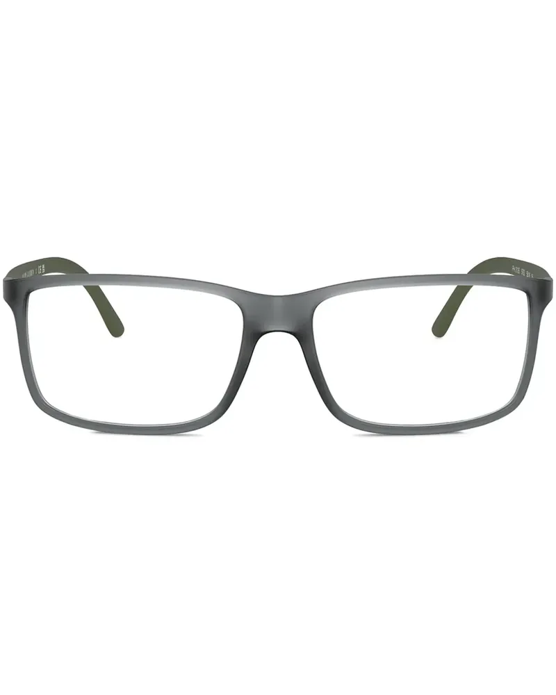 Ralph Lauren Brille mit eckigem Gestell - Grau Grau