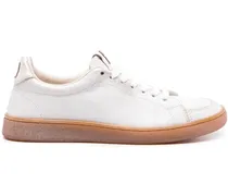 Sneakers im Metallic-Look - Weiß