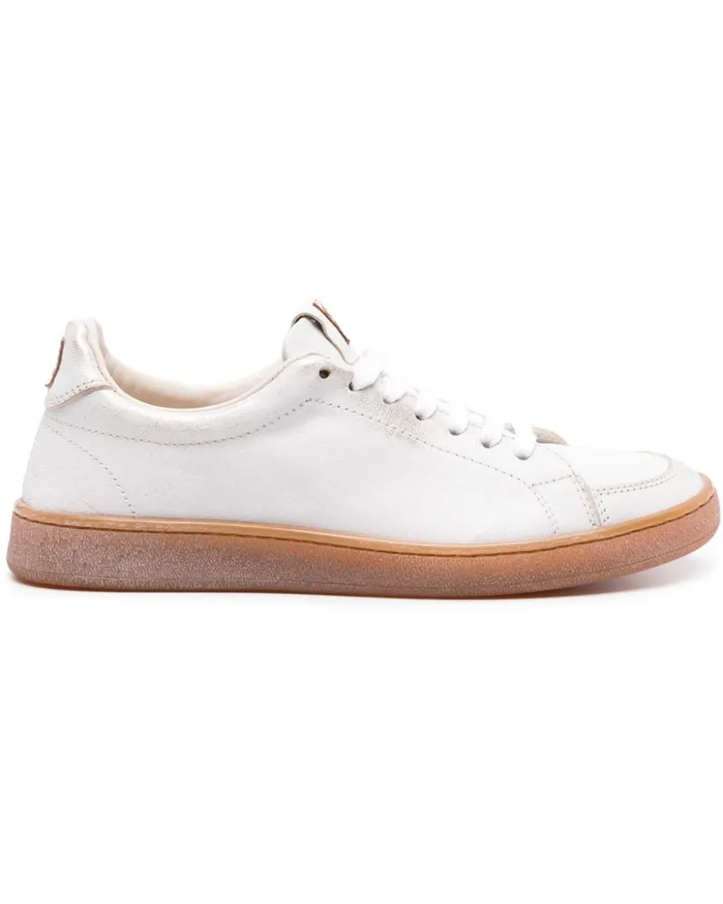 Moma Sneakers im Metallic-Look - Weiß Weiß
