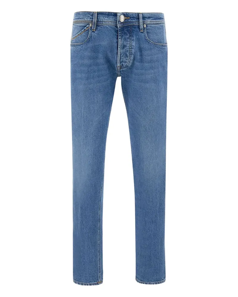 Re-HasH Rupert five-pockets regular jeans - Blau Blau