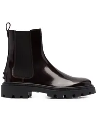 TOD'S Klassische Chelsea-Boots Rot