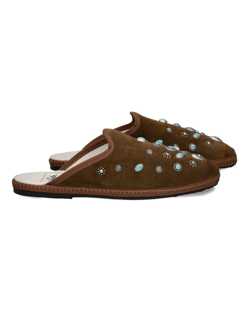 Fortela Friulan studded mules - Braun Braun