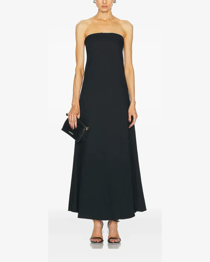 AEXAE Klassisches Bandeau-Kleid - Schwarz Schwarz