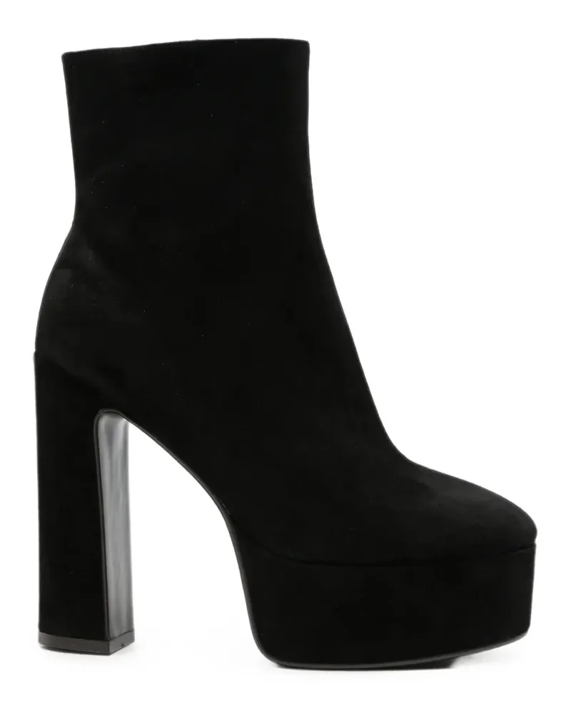 Lola Cruz Leste platform ankle boots - Schwarz Schwarz