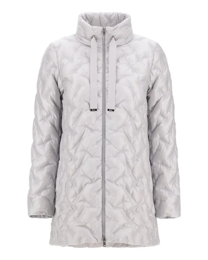 Herno A-shape quilted coat - Grau Grau