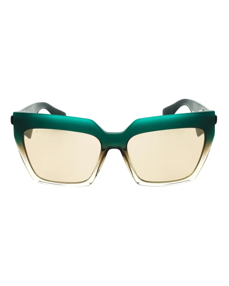 Etro Sonnenbrille mit geometrischem Gestell - Grün Grün