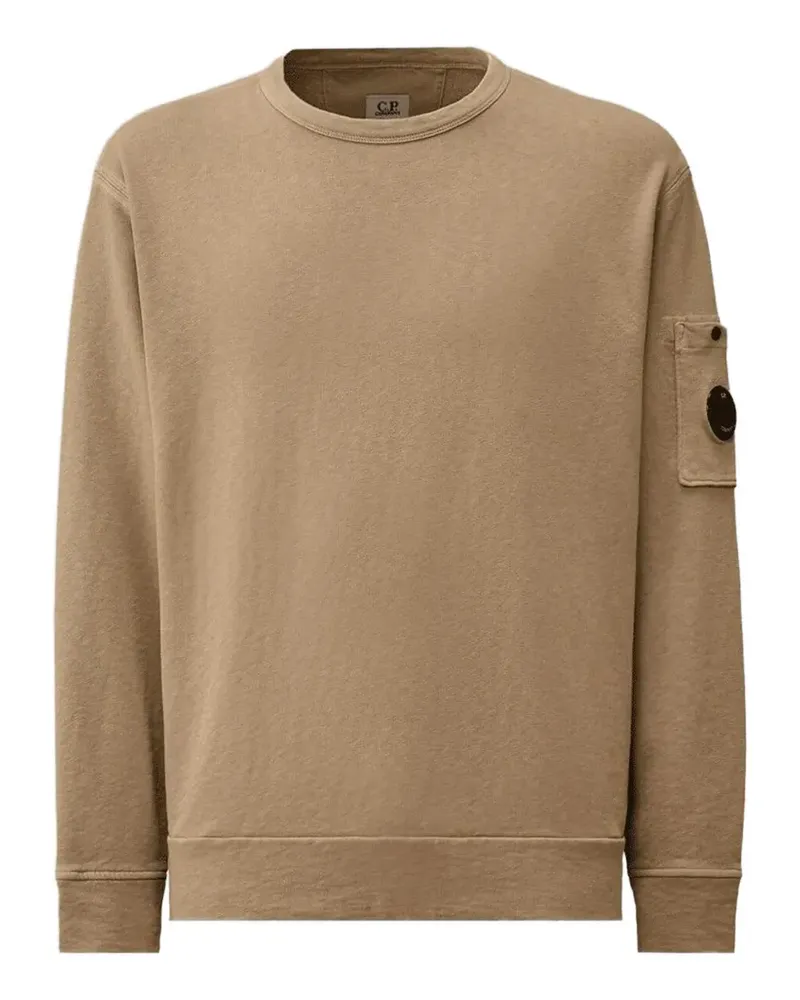 C.P. Company Sweatshirt aus Malfilè-Fleece - Nude Nude