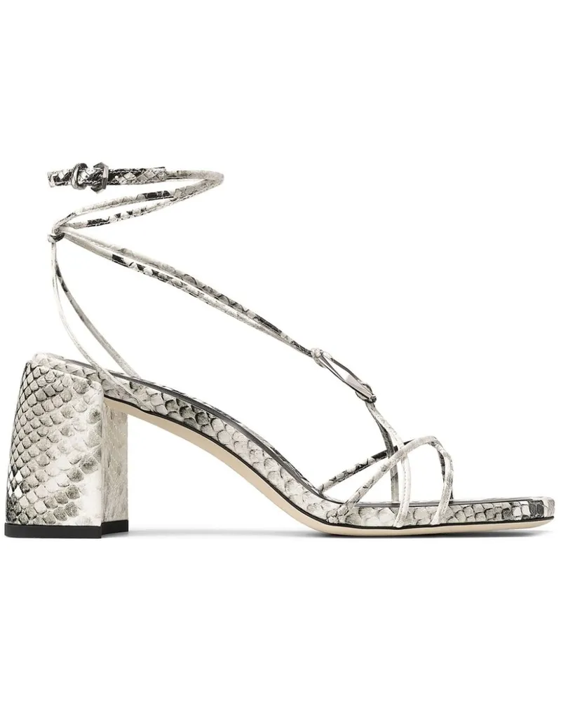Jimmy Choo Onyxia Sandalen 70mm - Nude Nude