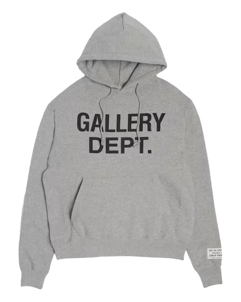 GALLERY DEPT. Hoodie mit Logo-Print - Grau Grau