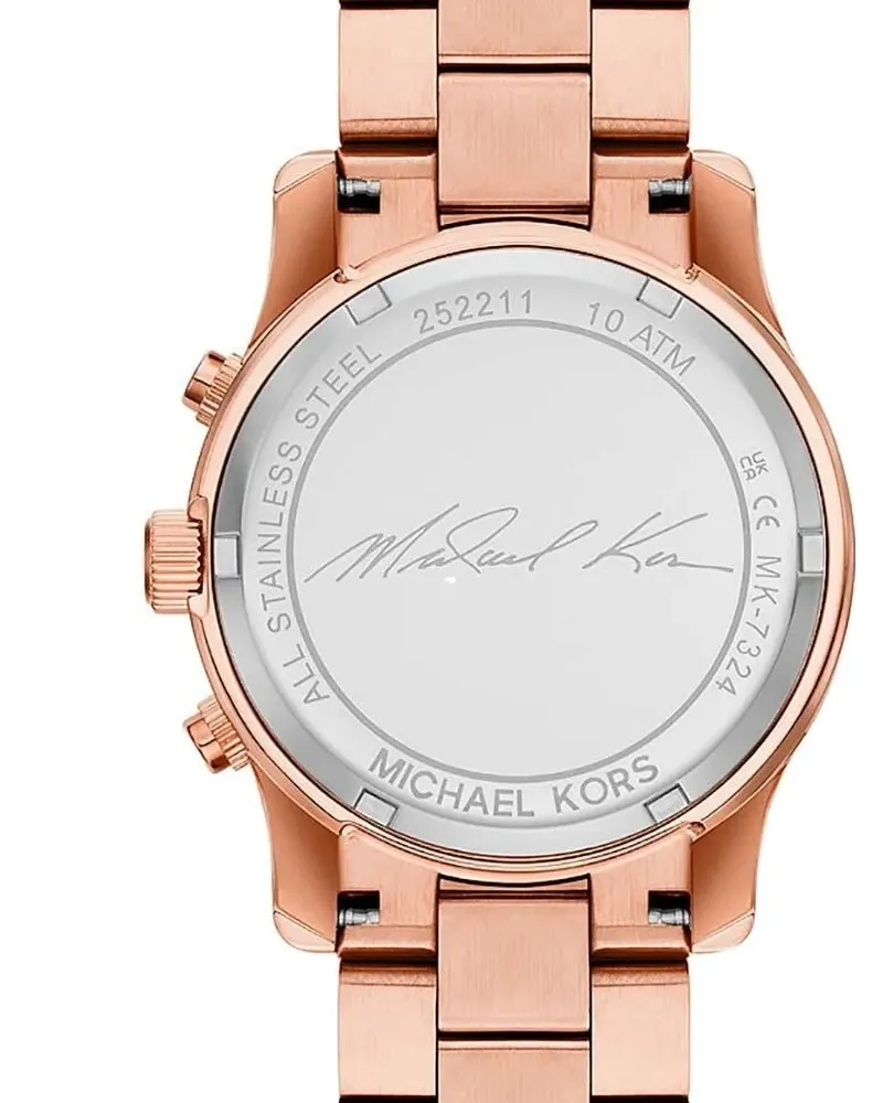 Michael Kors Runway Chronograph 38mm - Gold Gold
